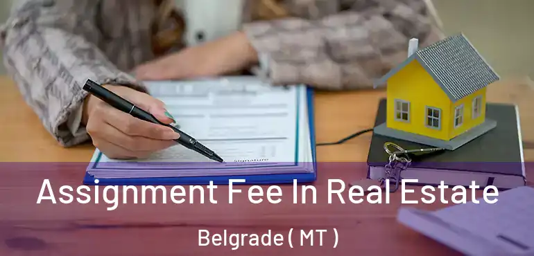  Assignment Fee In Real Estate Belgrade ( MT )