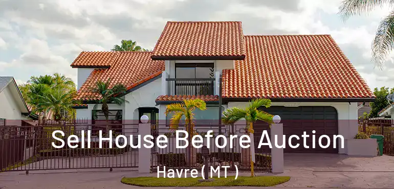  Sell House Before Auction Havre ( MT )