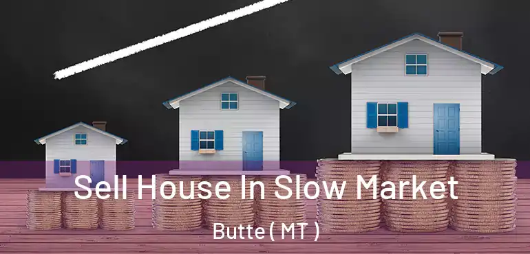  Sell House In Slow Market Butte ( MT )