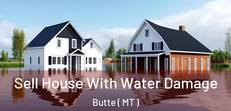  Sell House With Water Damage Butte ( MT )